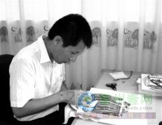 林唐胜：爱十字绣的一等功臣